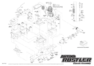 Traxxas Rustler 2WD Nitro (released 2001) 4409 RC Spare Parts ...