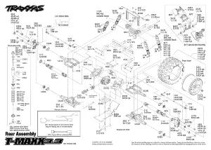 Traxxas T-Maxx 3.3 49077-3 RC Spare Parts in Australia