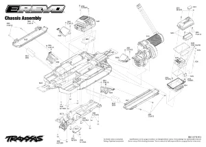 Traxxas E Revo 1 10 Vxl 2 0 86086 4 Rc Spare Parts In Australia