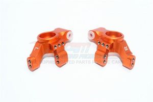 for Traxxas Ford GT 4-Tec 2.0 83056-4 Upgrade Parts Aluminum Hex Adapters 8mm Thick 4Pc Set Orange 