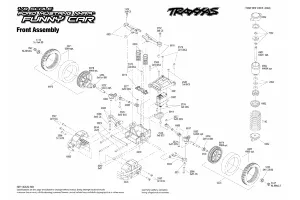 Traxxas funny car front hot sale wheels
