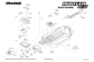 Traxxas rustler shop replacement parts