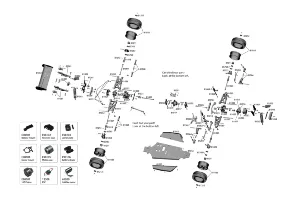 Hsp hot sale buggy parts