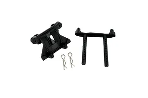 Traxxas 2.2/3.0" Off Road Tyres on Satin Chrome/Red Rims - Glued Wheels 2Pcs