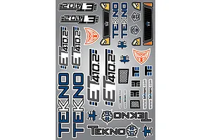 1/18 Menace F/R Street Tires MTD 12mm Black Raid (4): Granite GROM