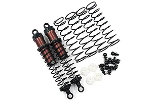 Aluminum Big Bore Go 100mm Damper 2pcs for 1/10 RC Off Road Car Black
