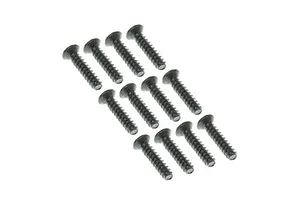 Traxxas 2.2/3.0" Off Road Tyres on Satin Chrome/Red Rims - Glued Wheels 2Pcs