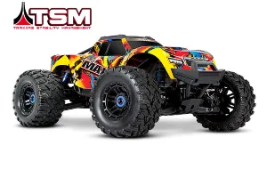 Maxx® 1/10 Scale 4WD Brushless Electric Monster Truck with TQi Traxxas Link™ Enabled 2.4GHz Radio System & Traxxas Stability Management (TSM)®
