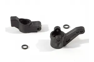Traxxas 2.2/3.0" Off Road Tyres on Satin Chrome/Red Rims - Glued Wheels 2Pcs