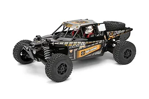 Axial 1.9 Black Rhino Primm Wheels, 12mm Hex, Black, 2pcs