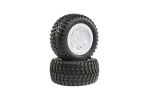 1/18 Menace F/R Street Tires MTD 12mm Black Raid (4): Granite GROM