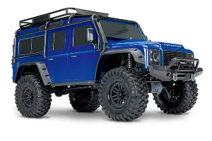 TRX-4® Scale and Trail™ Crawler with Land Rover® Defender® Body 4WD Electric Trail Truck with TQi Traxxas Link™ Enabled 2.4GHz Radio System