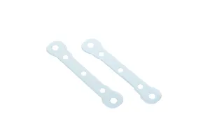Traxxas 2.2/3.0" Off Road Tyres on Satin Chrome/Red Rims - Glued Wheels 2Pcs