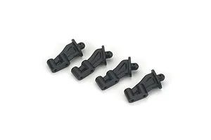 Traxxas 2.2/3.0" Off Road Tyres on Satin Chrome/Red Rims - Glued Wheels 2Pcs