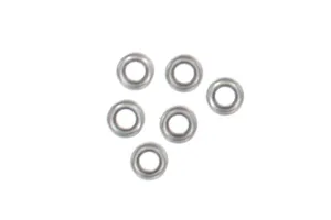 Traxxas 2.2/3.0" Off Road Tyres on Satin Chrome/Red Rims - Glued Wheels 2Pcs