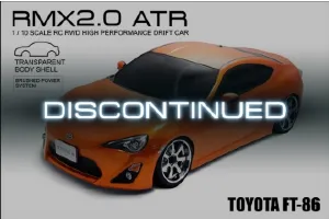 RMX 2.0 ATR TOYOTA FT-86 (clear body) (BRUSHED)