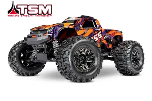 Hoss™ 4X4 VXL 1/10 Scale Monster Truck with TQi Traxxas Link™ Enabled 2.4GHz Radio System & Traxxas Stability Management (TSM)®
