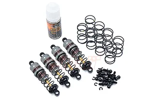 Shock-Gear 60mm Damper Set For 1/10 RC Off Road Car Tamiya GF01 WR02  Kyosho Beetle