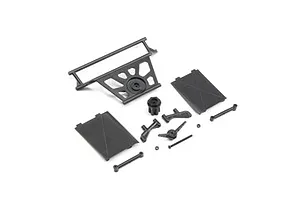 1/18 Menace F/R Street Tires MTD 12mm Black Raid (4): Granite GROM