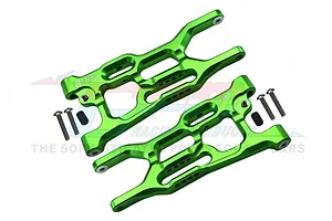Traxxas 2.2/3.0" Off Road Tyres on Satin Chrome/Red Rims - Glued Wheels 2Pcs