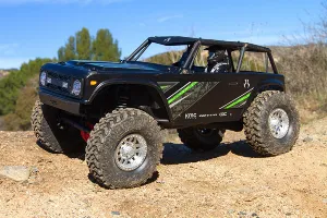 Wraith 1.9 1/10th 4wd RTR: Black