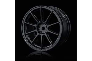 Axial 1.9 Black Rhino Primm Wheels, 12mm Hex, Black, 2pcs