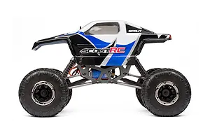 Traxxas 2.2/3.0" Off Road Tyres on Satin Chrome/Red Rims - Glued Wheels 2Pcs