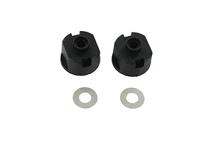 Axial 1.9 Black Rhino Primm Wheels, 12mm Hex, Black, 2pcs