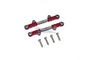 Caster blocks (c-hubs), extreme heavy duty, gray (left &amp; right)/ 3x26mm hinge pins (2)/ 3x15mm BCS (2) (for use with #9182 upgrade kit)