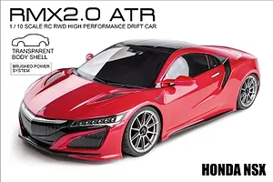 RMX 2.0 ATR Brushed Honda NSX - Clear w/ LSD X Gyro