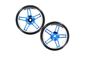 Axial 1.9 Black Rhino Primm Wheels, 12mm Hex, Black, 2pcs