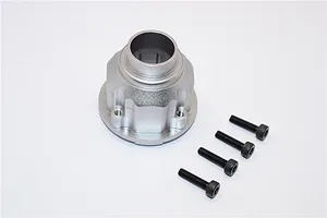 Camber links, front (TUBES charcoal gray-anodized, 7075-T6 aluminum, stronger than titanium) (2) (assembled with rod ends and hollow balls)/ aluminum wrench (1)