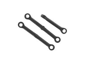 Traxxas 2.2/3.0" Off Road Tyres on Satin Chrome/Red Rims - Glued Wheels 2Pcs