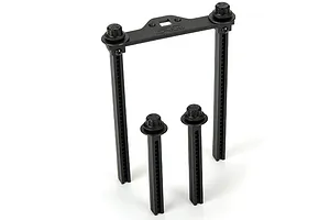 1/8 Extended Front/Rear Body Mounts: T/E-MAXX