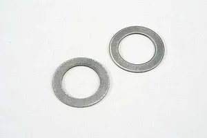 Traxxas 2.2/3.0" Off Road Tyres on Satin Chrome/Red Rims - Glued Wheels 2Pcs