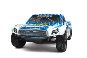 FURY 2WD BLX BRUSHLESS 1/10 SCALE SHORT COURSE RTR BLUE (INC NIMH 4600MAH 8.4V BATTERY, CHARGER, 2.4GHZ RADIO & ADS-7M SERVO)