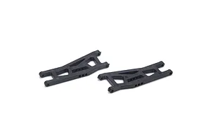 Traxxas 2.2/3.0" Off Road Tyres on Satin Chrome/Red Rims - Glued Wheels 2Pcs
