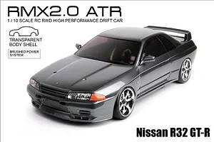 RMX 2.0 ATR Brushed Nissan R32 GT-R - Clear w/ LSD X Gyro