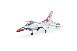 F-16 Thunderbirds 70mm EDF Jet BNF Basic with AS3X and SAFE Select, 815mm