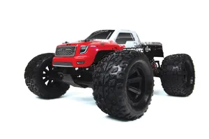GRANITE 2WD MEGA BRUSHED 1/10 SCALE MONSTER TRUCK RTR RED (INC NIMH 2000MAH 7.2V BATTERY, CHARGER, 2.4GHZ RADIO & ADS-5 SERVO)