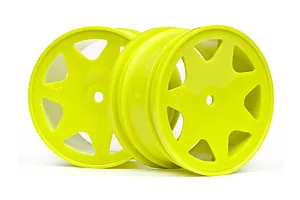 Traxxas 2.2/3.0" Off Road Tyres on Satin Chrome/Red Rims - Glued Wheels 2Pcs