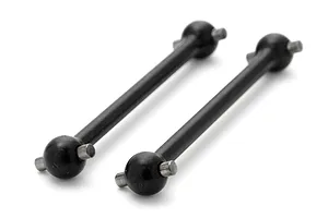 Traxxas 2.2/3.0" Off Road Tyres on Satin Chrome/Red Rims - Glued Wheels 2Pcs