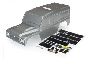 Body, Land Rover® Defender®, graphite silver (painted)/ decals