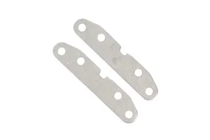 Traxxas 2.2/3.0" Off Road Tyres on Satin Chrome/Red Rims - Glued Wheels 2Pcs