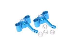 Traxxas 2.2/3.0" Off Road Tyres on Satin Chrome/Red Rims - Glued Wheels 2Pcs
