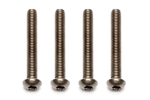 Traxxas 2.2/3.0" Off Road Tyres on Satin Chrome/Red Rims - Glued Wheels 2Pcs