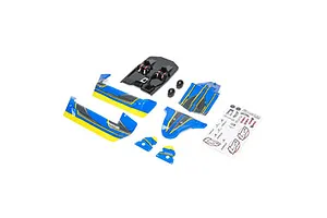 Traxxas 2.2/3.0" Off Road Tyres on Satin Chrome/Red Rims - Glued Wheels 2Pcs