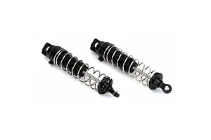 Traxxas 2.2/3.0" Off Road Tyres on Satin Chrome/Red Rims - Glued Wheels 2Pcs