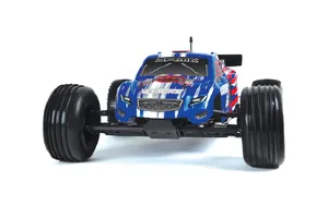 VORTEKS 2WD BLS BRUSHLESS 1/10 SCALE RACE TRUCK RTR BLUE (INC NIMH 3300MAH 8.4V BATTERY, CHARGER, 2.4GHZ RADIO & ADS-5 SERVO)
