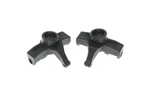 Traxxas 2.2/3.0" Off Road Tyres on Satin Chrome/Red Rims - Glued Wheels 2Pcs